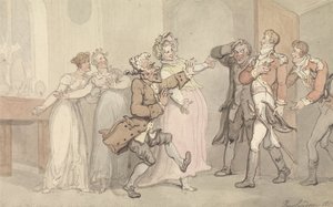 Jealousy, Rage, Disappointment... by Thomas Rowlandson
